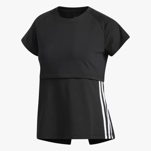Adidas 3 Bandes Cap T-Shirt Femme