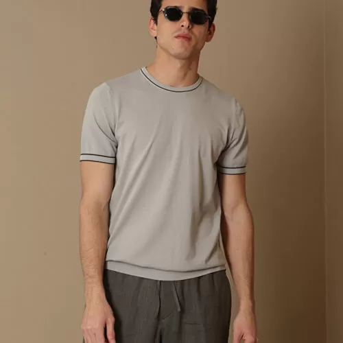 Lufian T-shirt En Maille Homme