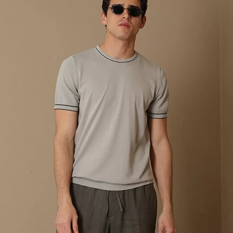 Lufian T-shirt En Maille Homme