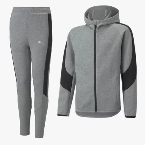 Puma EVOSTRIPE Surêtement Full Zip Junior Garçon