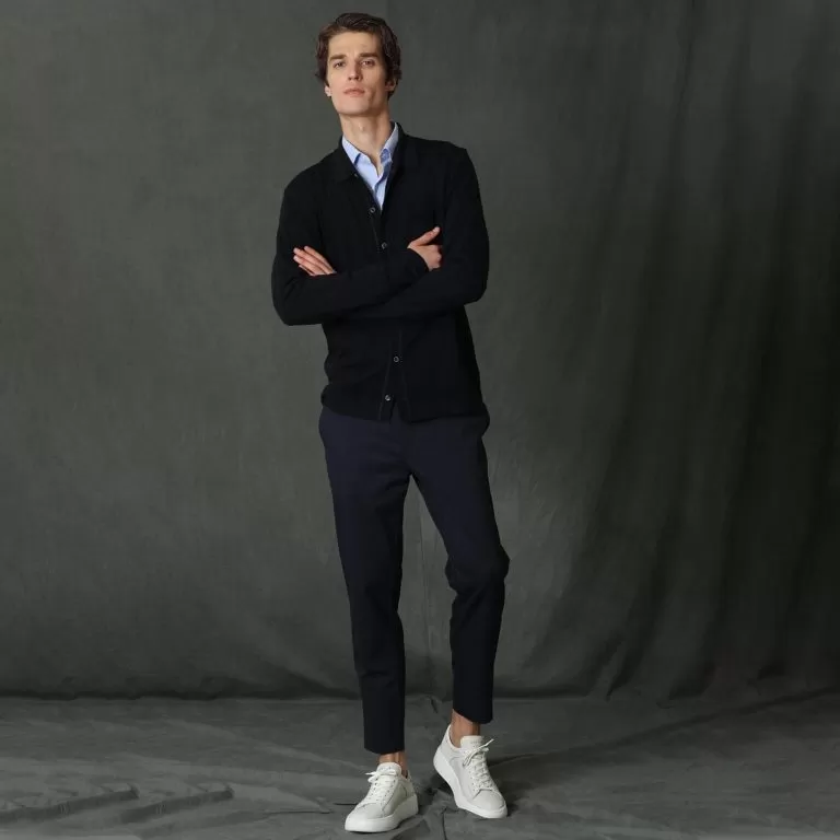 Lufian Fast Pantalon Chino Coupe Slim Homme