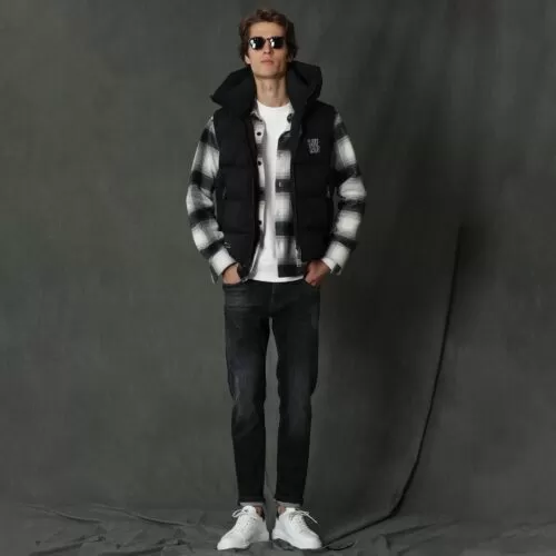 Lufian Dean Pantlon Jean Coupe Slim Homme