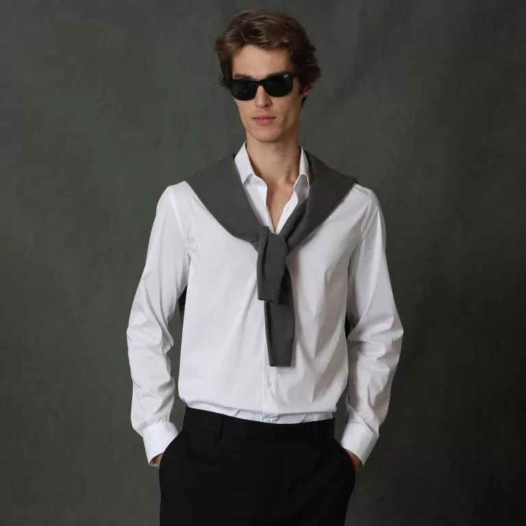 lufian Austin Chemise De Base Slim Fit Homme