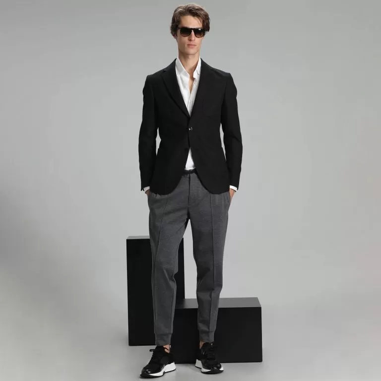 Lufian Cors Veste Classique Blazer Coupe Slim Homme