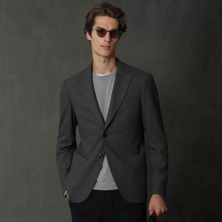 Lufian Alf Spor Veste Classique Blazer Coupe Slim Homme