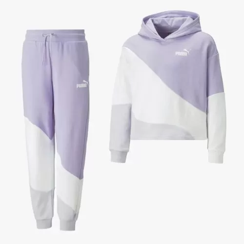 Puma Power Colorblock Ensemble à Capuche Junior Unisex