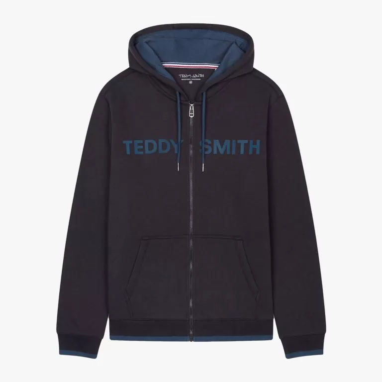 Teddy Smith GICLASS Sweat Zippé à Capuche Homme