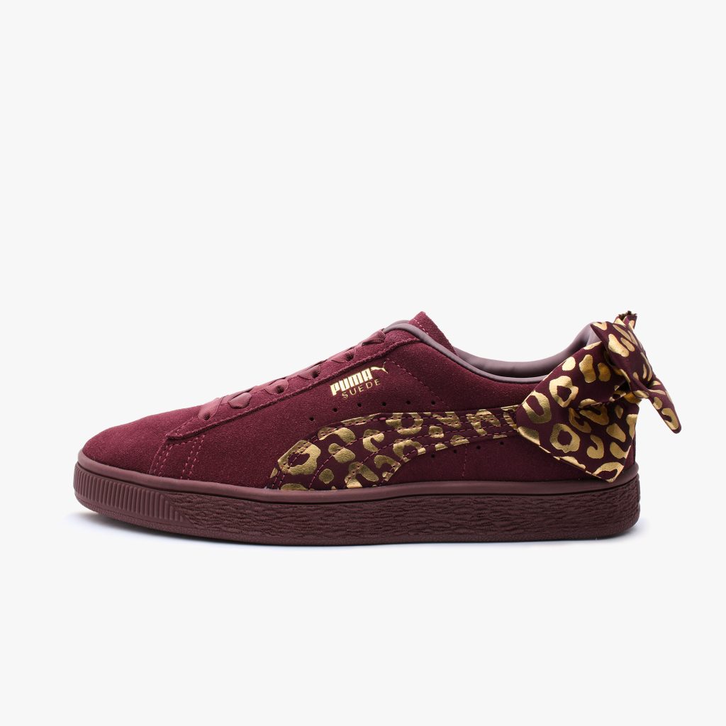 puma suede grenat