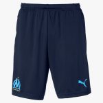Puma Olympique De Marseille Training Short WITH zipped pockets sans inner slip Homme