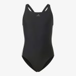 Adidas 3 Bandes Ajuster Maillot De Bain Junoir Fille