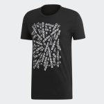 Adidas  Essential Linear Scatter T-Shirt À Manches Courtes Homme
