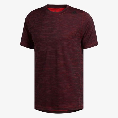 Adidas FreeLift Tech Fitted Striped Heathered T-Shirt Homme