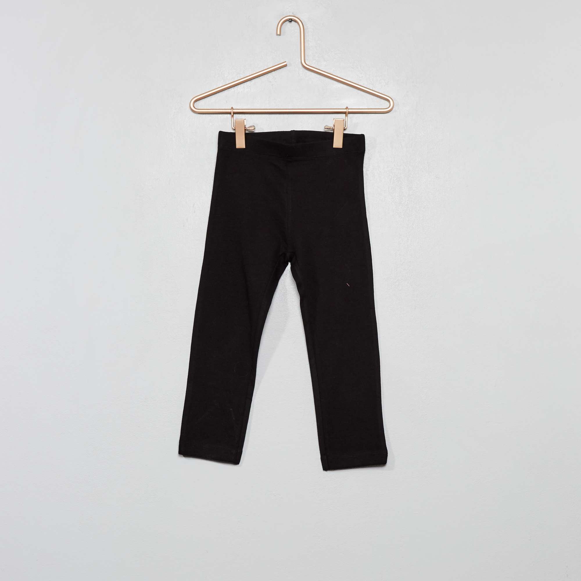 Legging court noir clearance fille