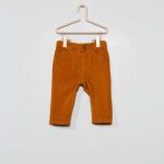 Kiabi Pantalon En Velours Doublé Garçon