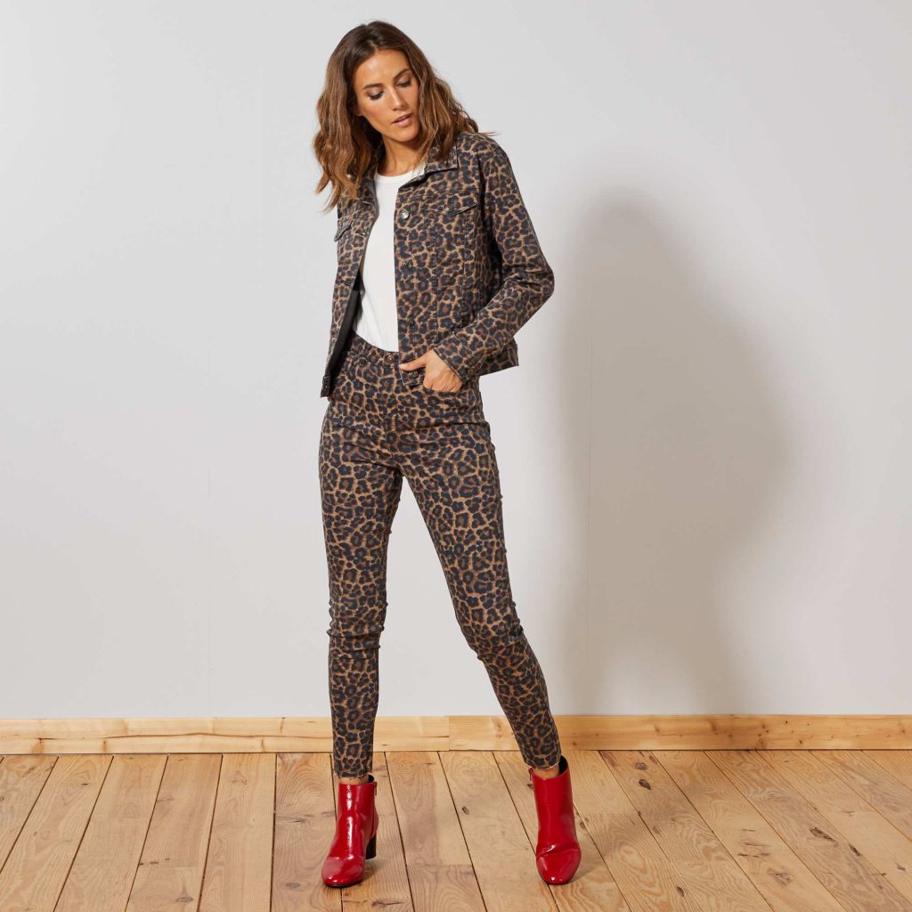 legging marron kiabi