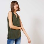 Kiabi Débardeur Col Tunisien Femme