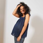 Kiabi Blouse De Maternité Légère Et Brodée Femme