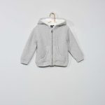 Kiabi Gilet Tricot Doublure Sherpa Garçon