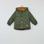 Kiabi Parka Doublée Sherpa Garçon