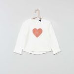 Kiabi Sweat 'Cœur' Fille