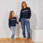 Kiabi Sweat 'Blondinette' Femme