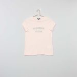 Kiabi T-Shirt Imprimé 'Crâneuse' Fille