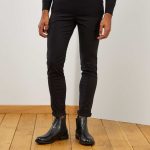 Kiabi Pantalon Chino Skinny + Ceinture Homme