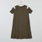 Kiabi Robe Évasée En Maille Côtelée Fille