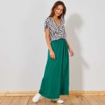 Kiabi Jupe Longue En Viscose Femme