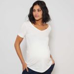Kiabi T-Shirt De Maternité Croisé Dos Femme