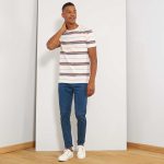 Kiabi T-Shirt Rayures Colorées Homme
