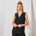 Kiabi Blouse Fluide Col V Femme