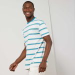 Kiabi T-Shirt Rayé Esprit Vintage Homme