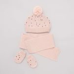 Kiabi Ensemble Bonnet + Écharpe + Moufles Femme