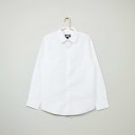 Kiabi Chemise Blanche Unie Coupe Droite Garçon