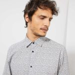 Kiabi Chemise Droite Imprimée Homme
