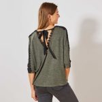 Kiabi T-Shirt Galon Dentelle Femme