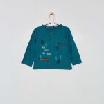 Kiabi T-Shirt Imprimé 'Forêt' Garçon