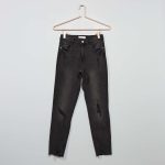 Kiabi Jean Skinny Destroy Fille