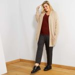 Kiabi Pantalon Droit À Carreaux Femme