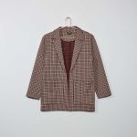 Kiabi Veste Imprimée Pied De Poule Fille