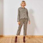 Kiabi Pantalon De Ville Taille Haute Femme