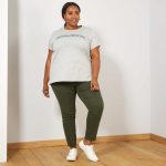 Kiabi Jean Droit Coloré Femme