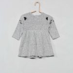 Kiabi Robe Maille Doudou 'Chat' Fille