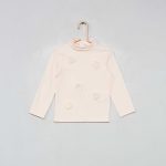 Kiabi Sous-Pull Avec Roses En Tulle Fille