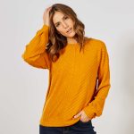 Kiabi T-Shirt Épais En Maille Côtelé Femme