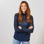 Kiabi Tee Shirt Fantaisie Ajouré Femme