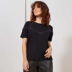 Kiabi T-Shirt Clouté Femme