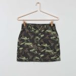 Kiabi Jupe En Jean Camouflage Fille