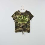 Kiabi T-Shirt Noué Imprimé Camouflage Femme